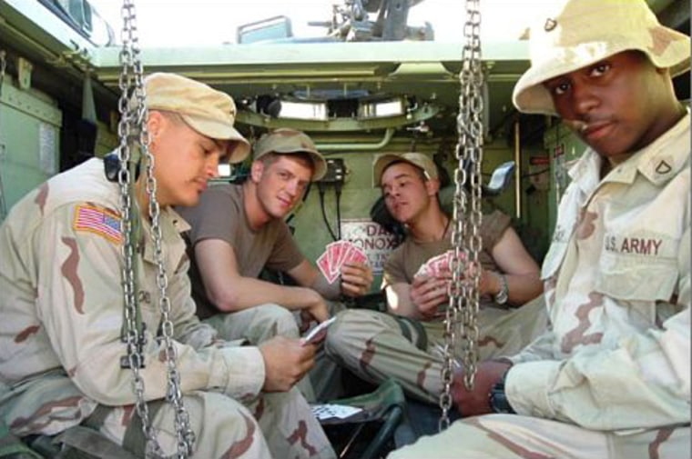 Image: Medics Iraq off-time
