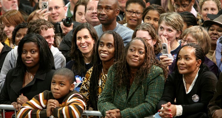 A crowd last month in Columbia, S.C., as Senator Barack Obama appealed for primary votes.