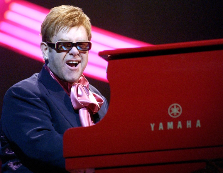 Elton John Opens Tour