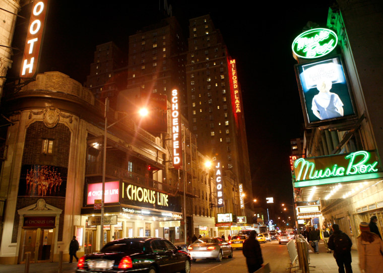 Image: Broadway theaters