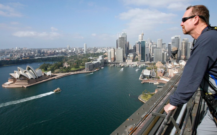 The nine-night road trip through Australia includes four nights in Sydney's Four Points Darling Harbour Hotel, which is near the iconic Sydney Opera House.