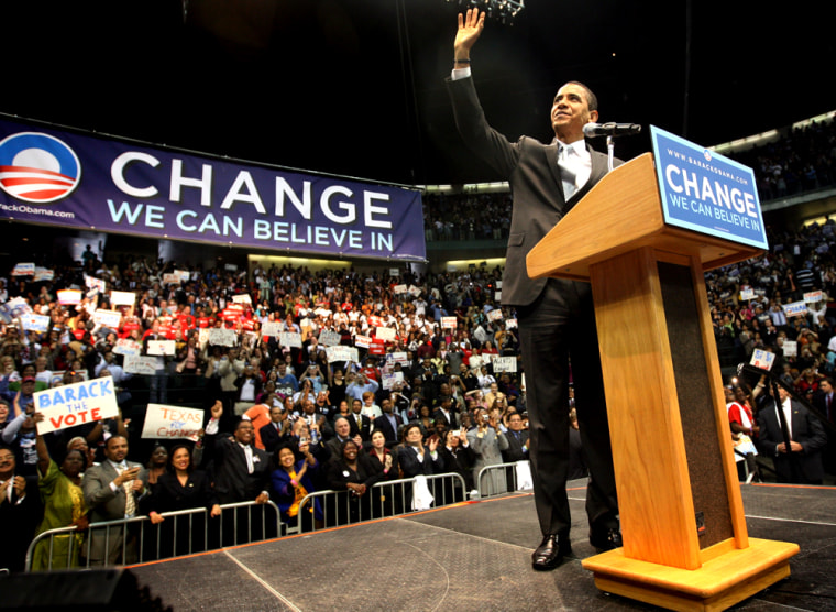 Obama Holds Campaign Rally In Dallas
