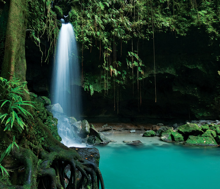 Image: Emerald Pool waterfall