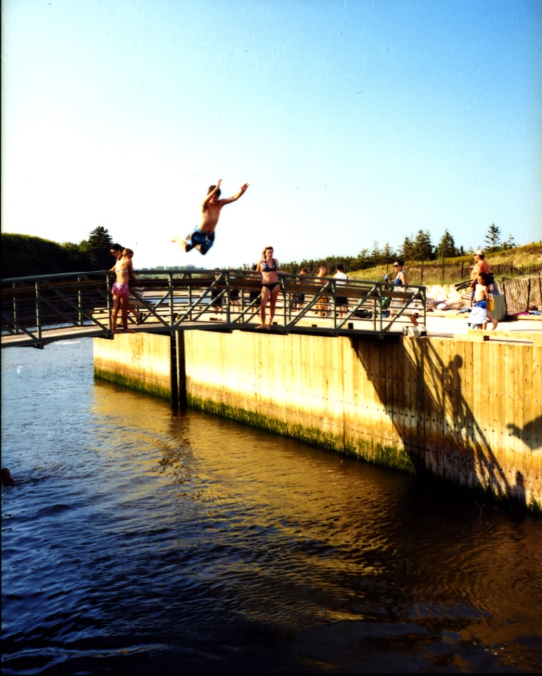 Image: P.E.I.'s Basin Head, one of the province's fourteen day parks.