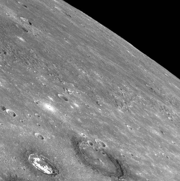 Image: Mercury craters