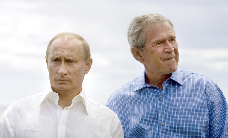 Image: George W. Bush and Vladamir Putin