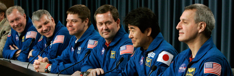 Image: shuttle crew