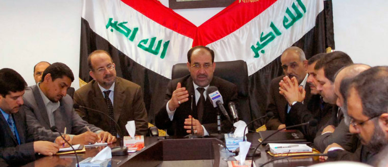 Image: Iraqi Prime Minister Nuri al-Maliki.