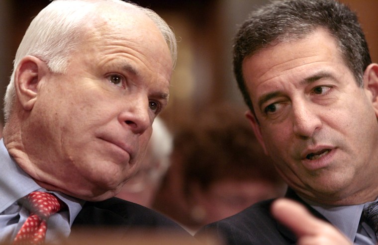 Image: Sens. John McCain and Russell Feingold