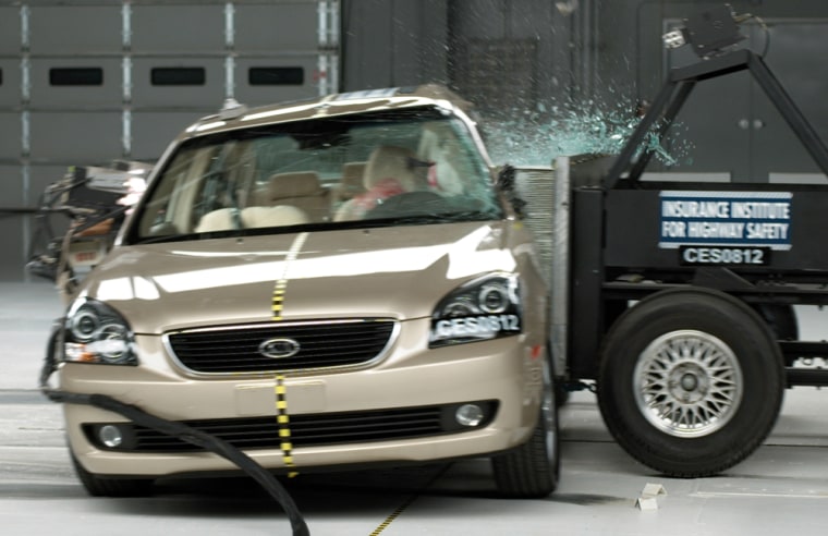 Image: Kia Optima crash test