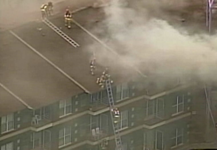 200 senior citizens rescued from apartment fire