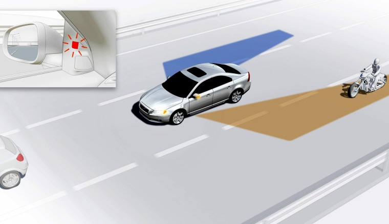 Image: car's blind spot