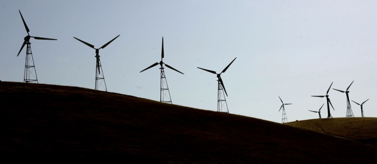 Image: Wind Turbines Help Supply Oakland's Energy Needs
