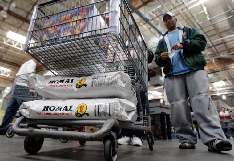 Sam’s Club, Costco limit bulk rice purchases