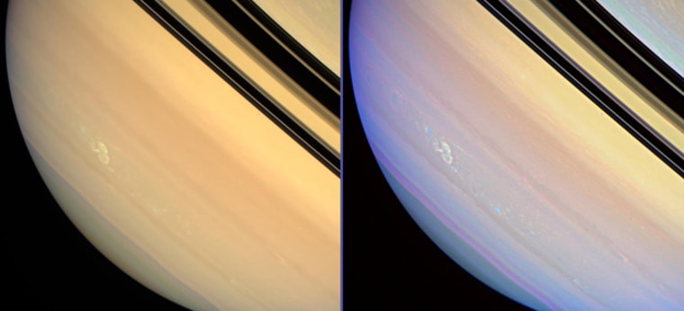 Image: Saturn storm