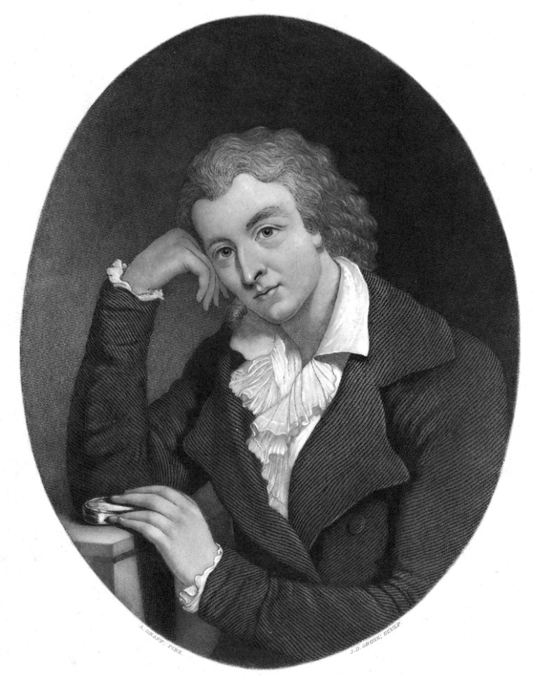 Image: Illustration of poet Friedrich Schiller