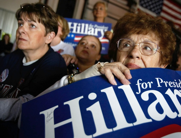 Image: Hillary Clinton supporters