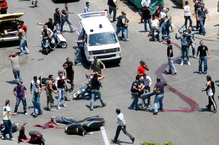 Image: Violence in Lebanon