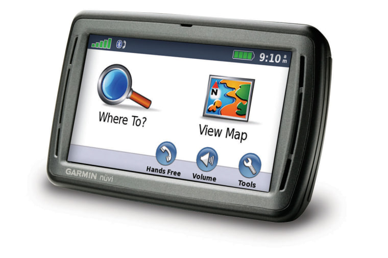 Image: Garmin nuvi 880 GPS unit