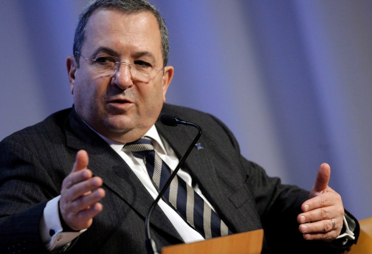 Image: Ehud Barak