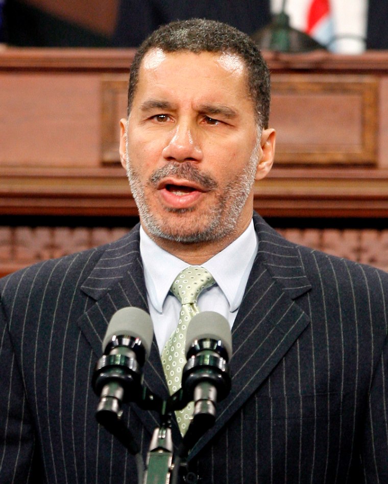Image: David Paterson sworn in as 55th Governor of New York