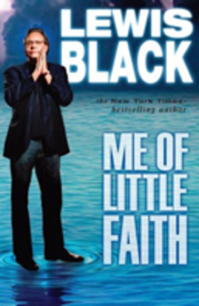 Image: \"Me of Little Faith\" by Lewis Black