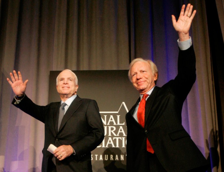 John McCain, Joe Lieberman