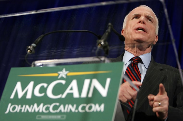 Image: John McCain At Louisiana Rally