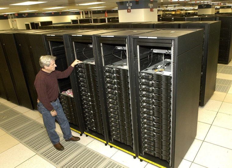 Image: IBM Roadrunner computer