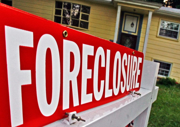 A foreclosed house in the 3500 block of Beaumont Road, in Dale City, Prince William County.