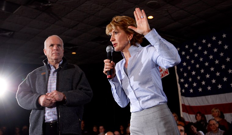 Image: John McCain, Carly Fiorina