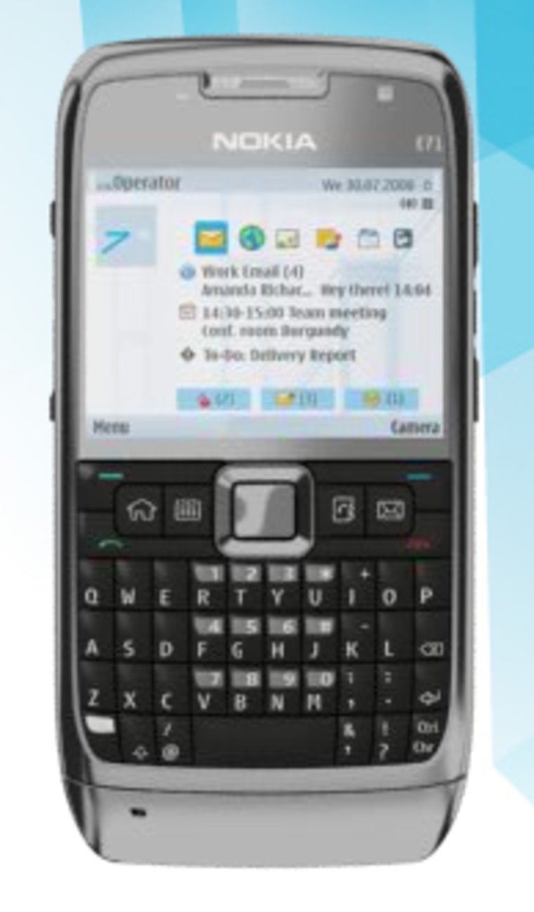 Image: Nokia E71 phone