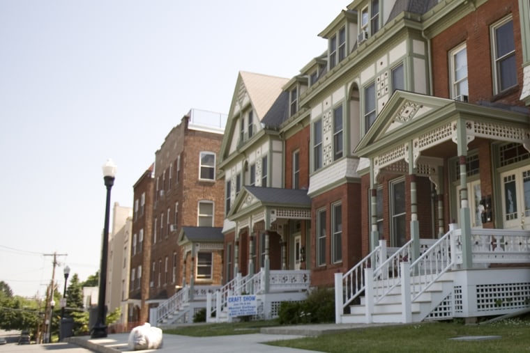 Queen Anne’s Row, located in the south side of Poughkeepsie, is a prime example of the city's recent economic development successes. Now, the rising pace of foreclosures and slowing economy put those efforts at risk.