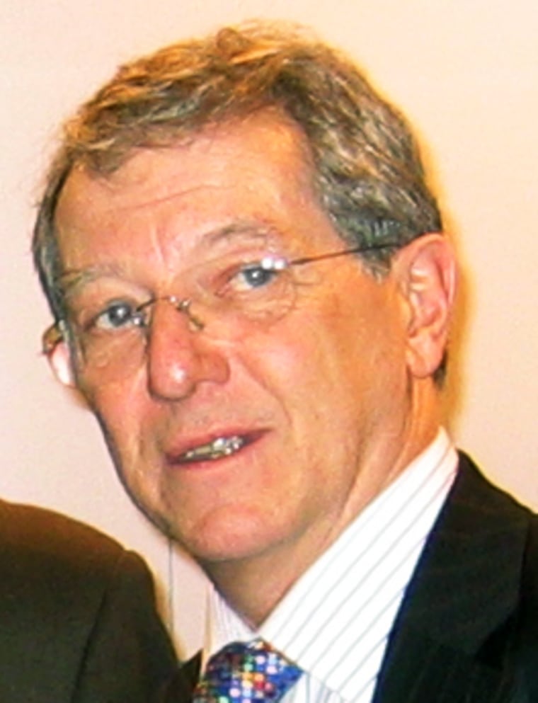 Sir David King, British Prime Minister Tony Blair's chief science adviser
