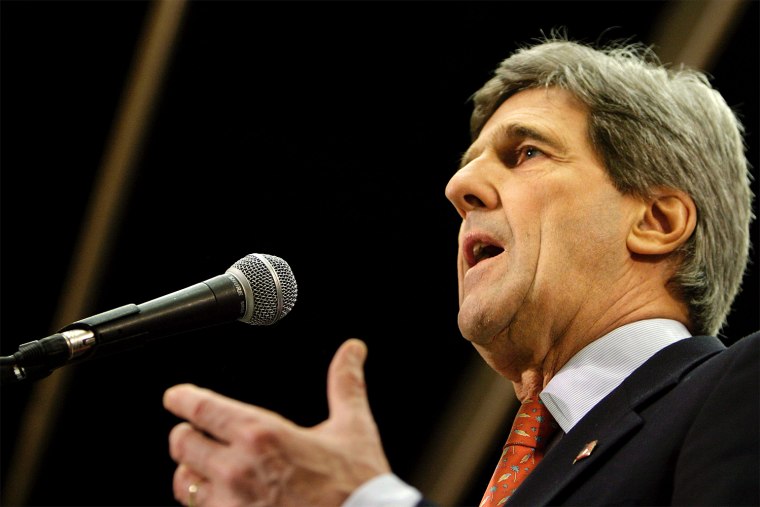 John Kerry Delivers Address On Foreign Policy