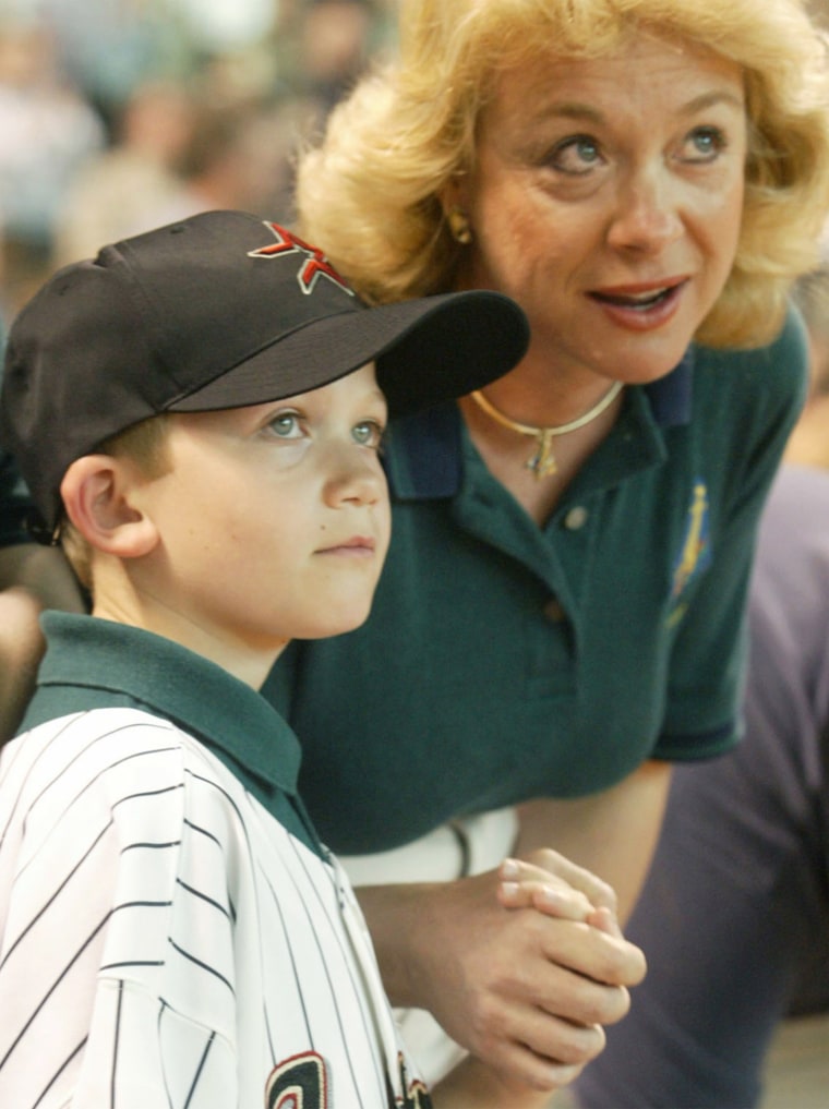 COLUMBIA FAMILIES HONORED ON OPENING DAY IN HOUSTON