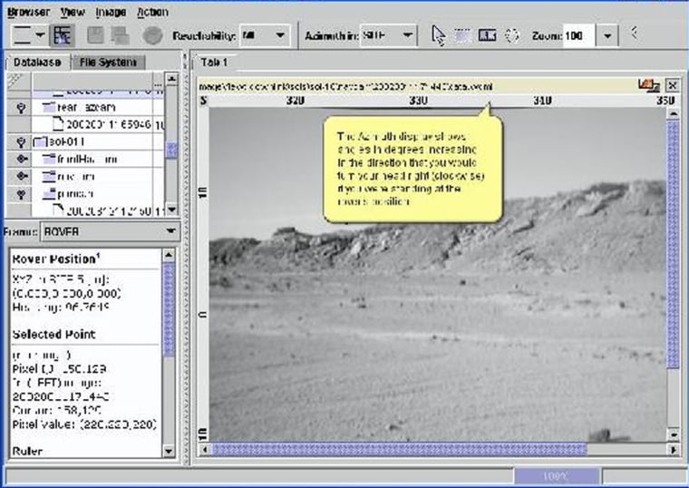 Screenshot shows the Maestro software at work.