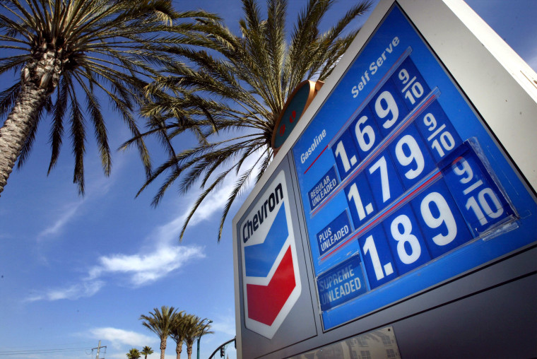 Gasoline prices hit 4month high