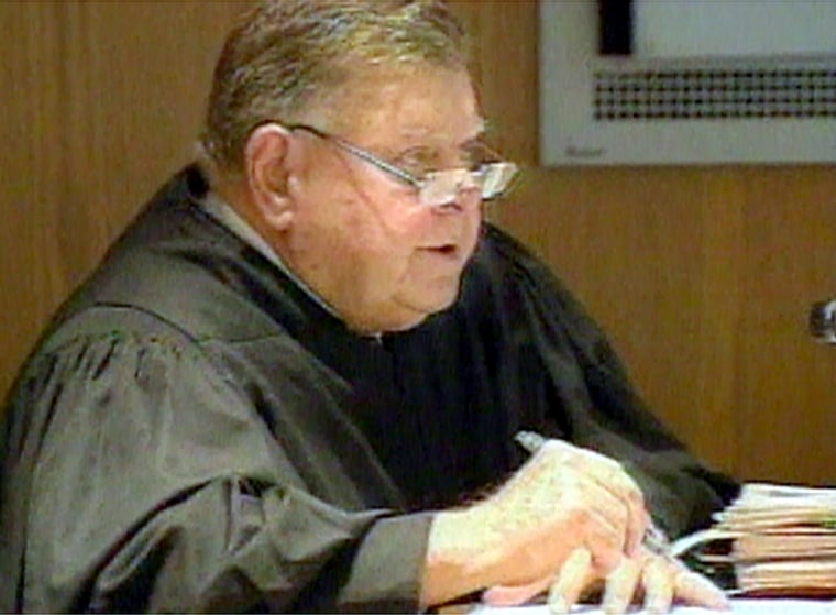 Florida Circuit Judge Gene Stephenson said he didn't recall making the comment.