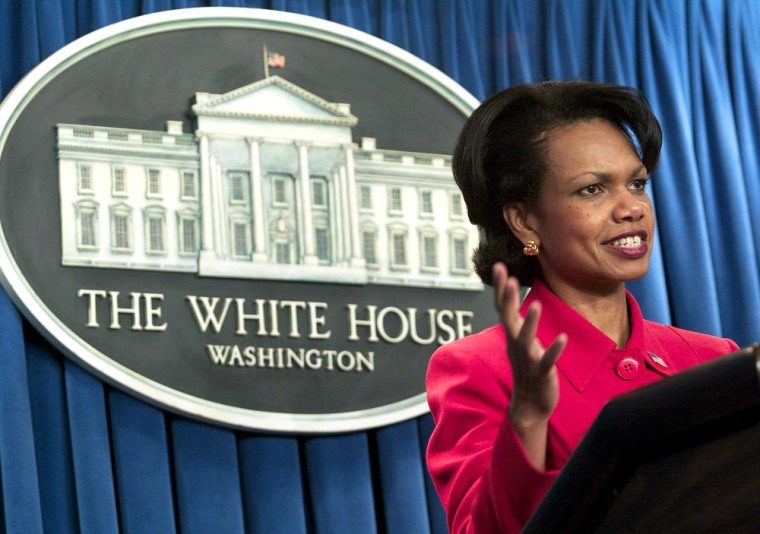 NSA Condoleeza Rice Briefs Press About President Bush's Mexico Trip