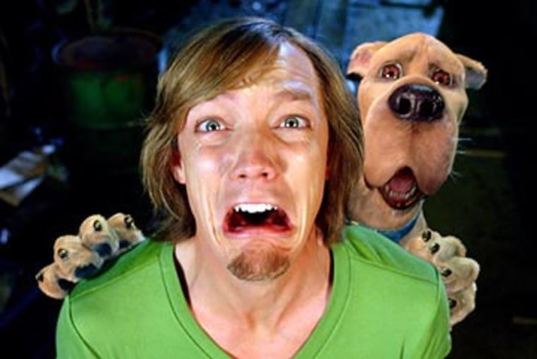Shaggy () and Scooby in Warner Bros. - 2004