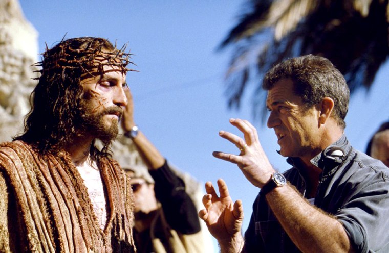 SCENE FROM SET OF NEW FILM THE PASSION OF THE CHRIST