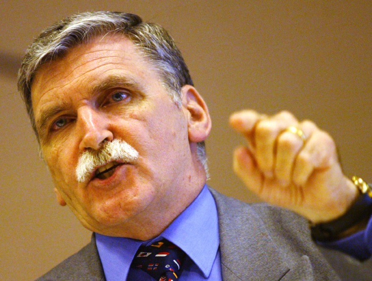 RETIRED CANADIAN GENERAL ROMEO DALLAIRE ADDRESSES  CONFERENCE ON GENOCIDE IN KIGALI