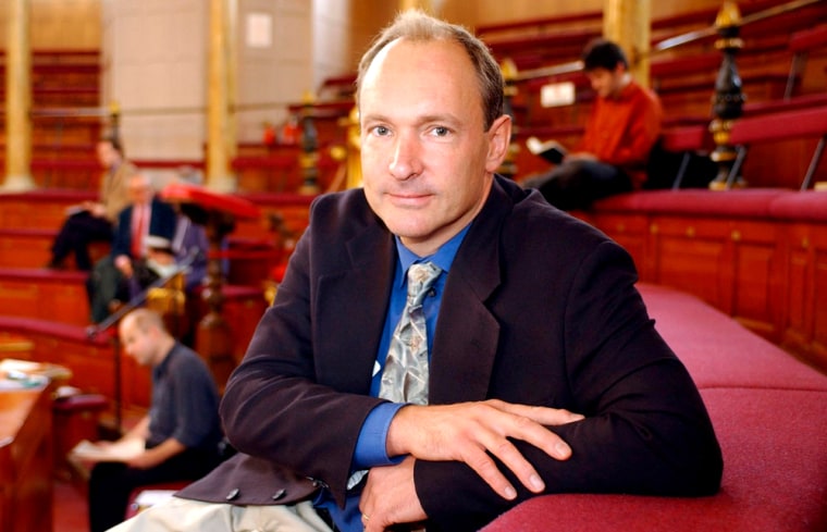 Tim Berners-Lee, originally from Britain, was also honored earlier this year when he was named to receive a knighthood in Britain's New Year Honors list. 