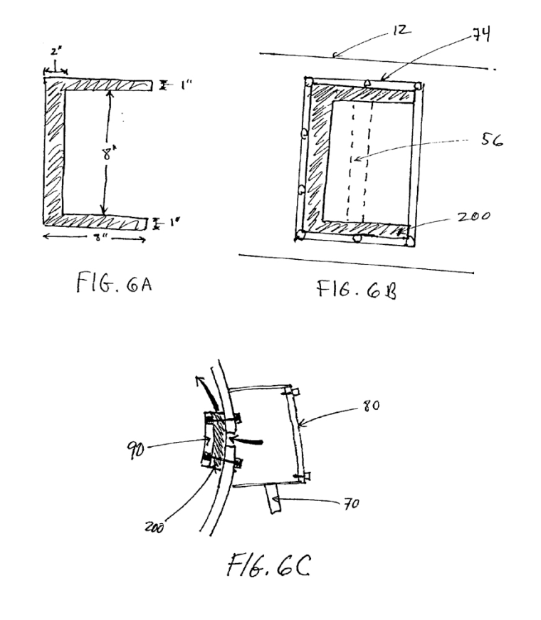 Initial pencil sketch of the Polifka Windhexe.