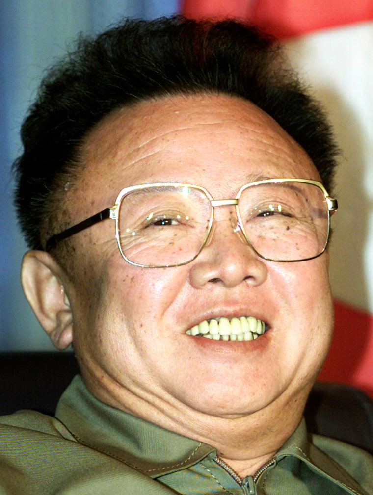 FILE PHOTO OF NORTH KOREAN LEADER KIM JONG-IL IN VLADIVOSTOK