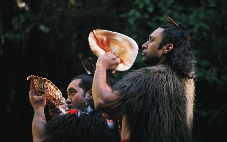 Image: Two Maori men