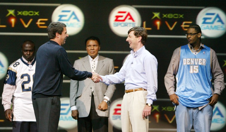 MICROSOFT XBOX ANNOUNCEMENT WITH ALI, FAULK AND CARMELO ANTHONY