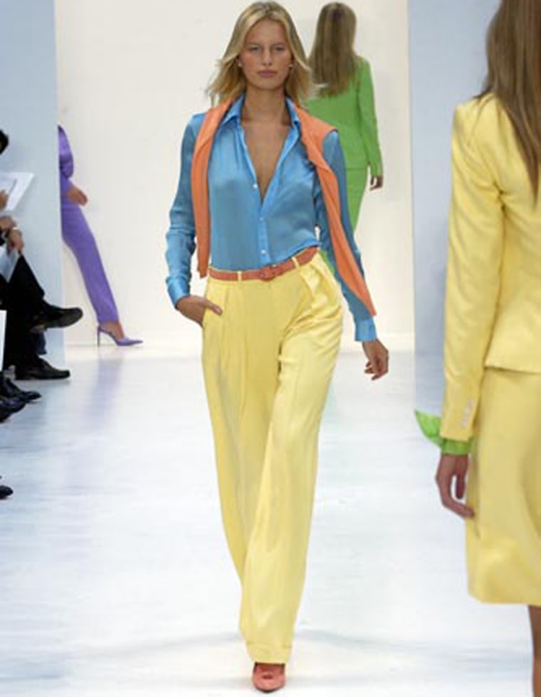 RALPH LAUREN
Ready to wear spring  summer2004  
New York fashion  week september  2003