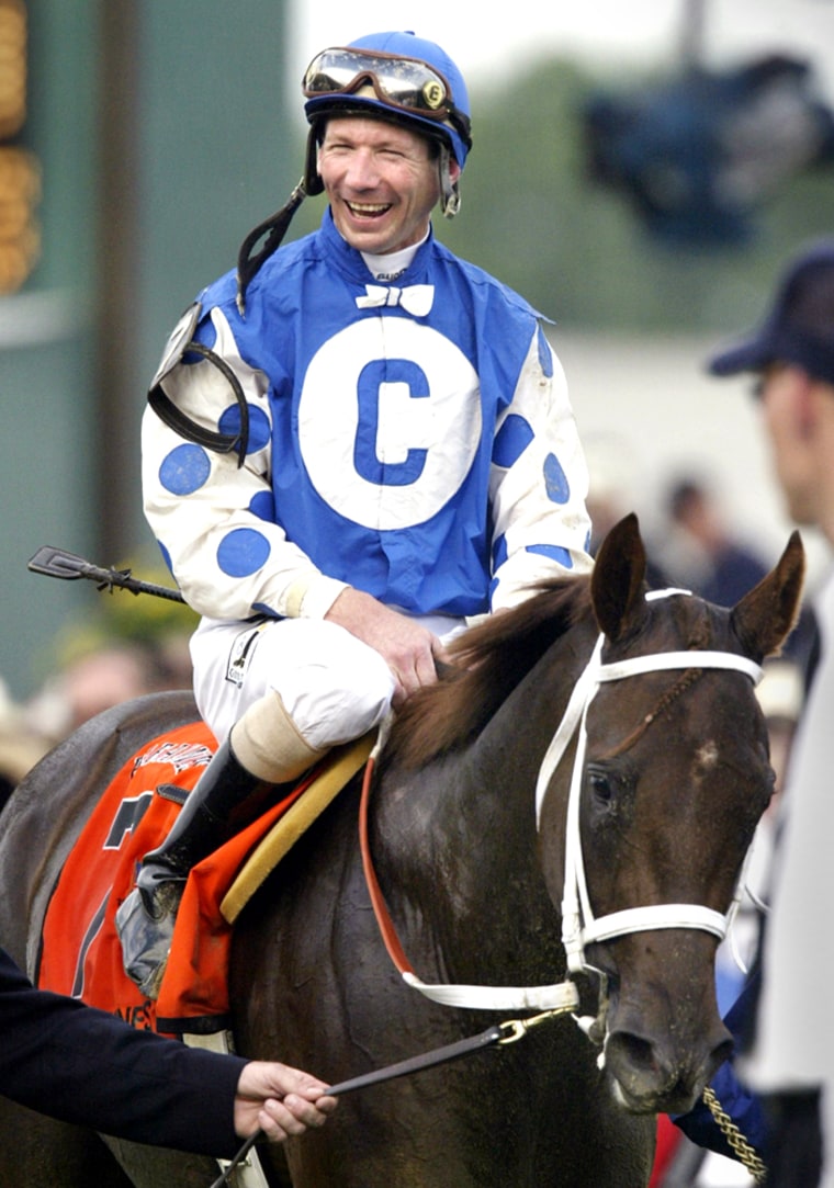 Smarty Jones has carried Stewart Elliott out of racing's shadows to the brink of immortality.
